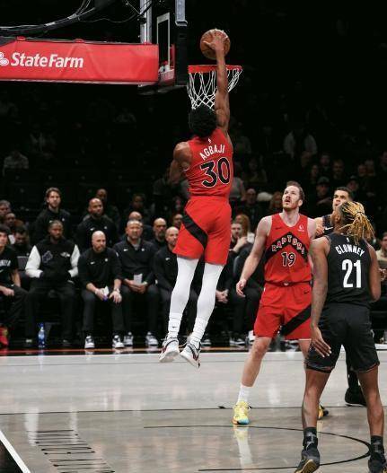 篮网全队不敌猛龙遭遇充实挑战