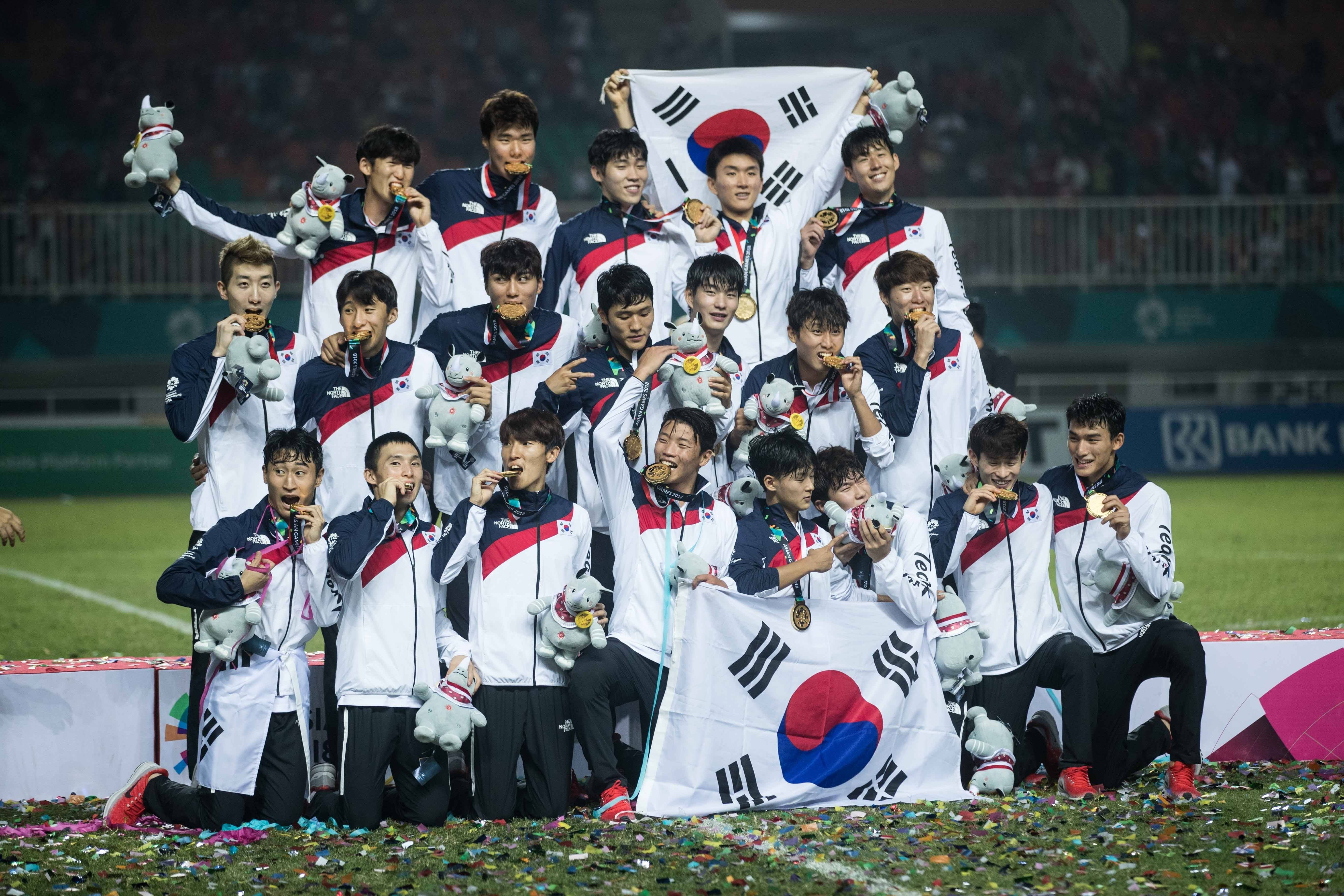 韩国队在比赛中迎来胜利 韩国队在比赛中迎来胜利